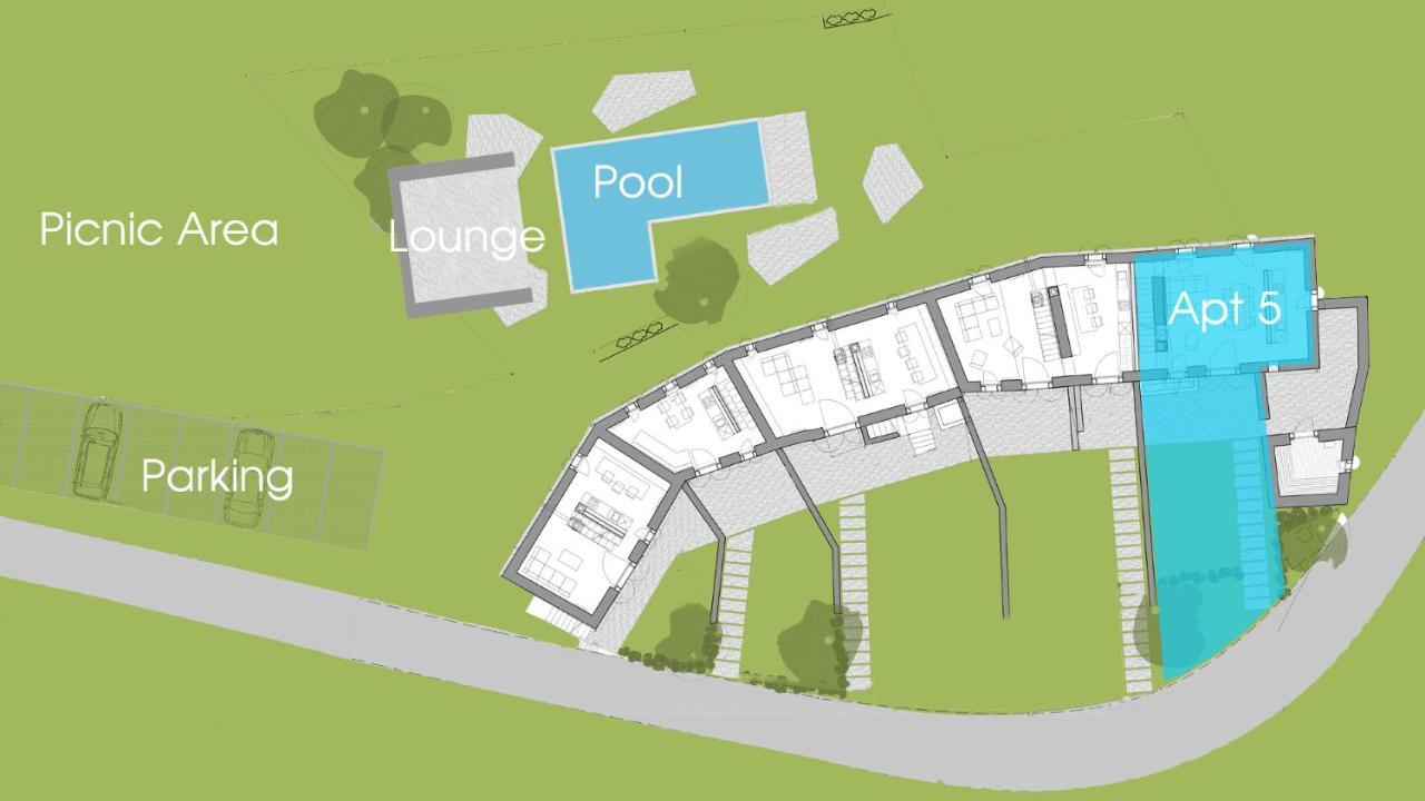 Villas Martincici With Large Pool Groznjan Room photo